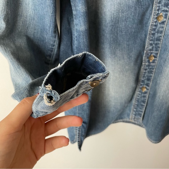 Madewell Denim Shirt - Picture 2 of 7